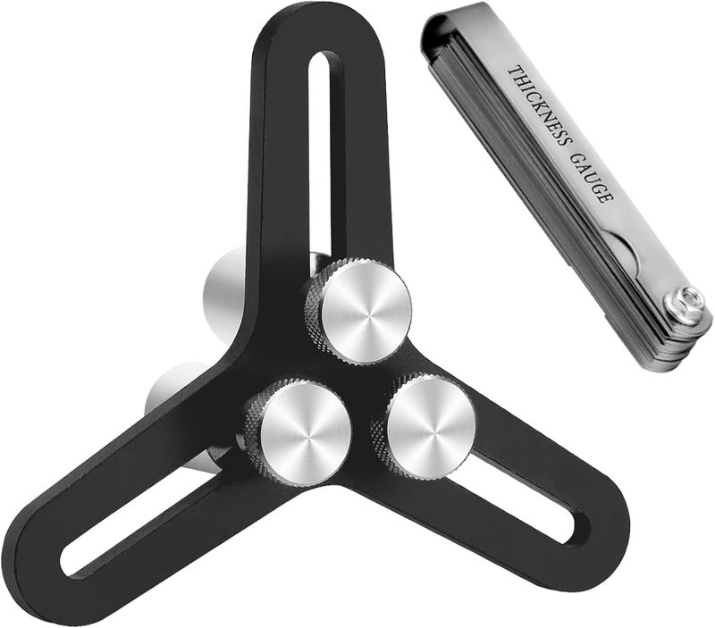 Kujunpao Universal Piston Ring Squaring Tool for End Gap 2-5inch Bores with 32 Blades Feeler Gauge Gap Measuring Tool ﻿ - Image 1